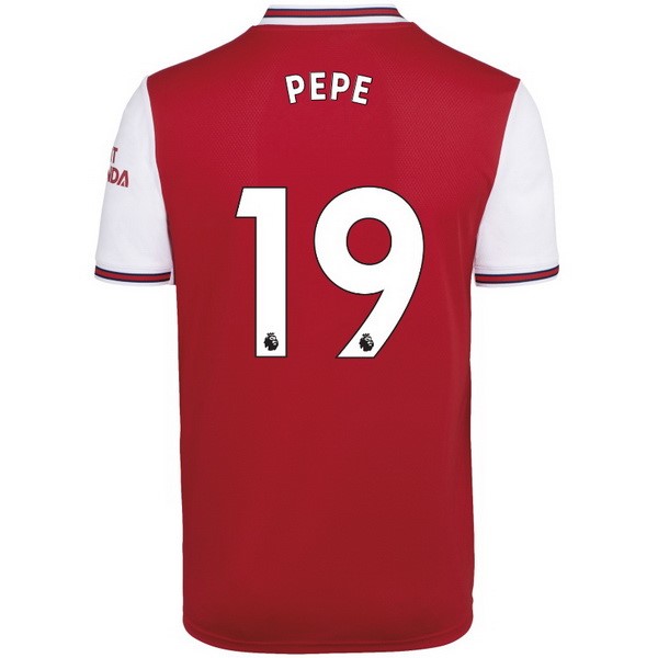 Trikot Arsenal NO.19 Pepe Heim 2019-20 Rote Fussballtrikots Günstig